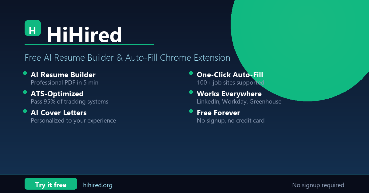 HiHired screenshot 2